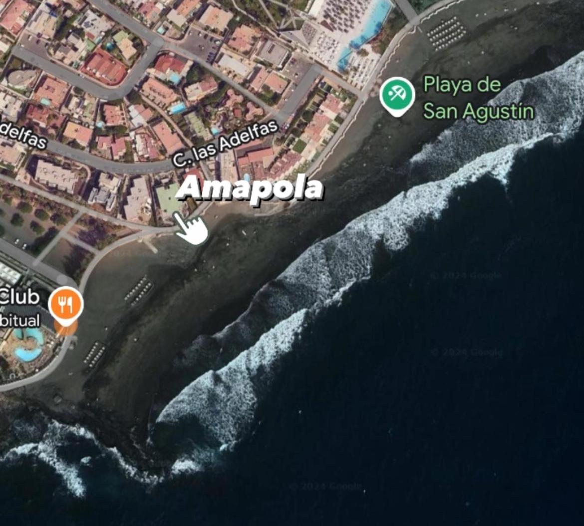 Amapola Coast - Recien Reformado, Frente A La Playa Lägenhet San Agustín Exteriör bild