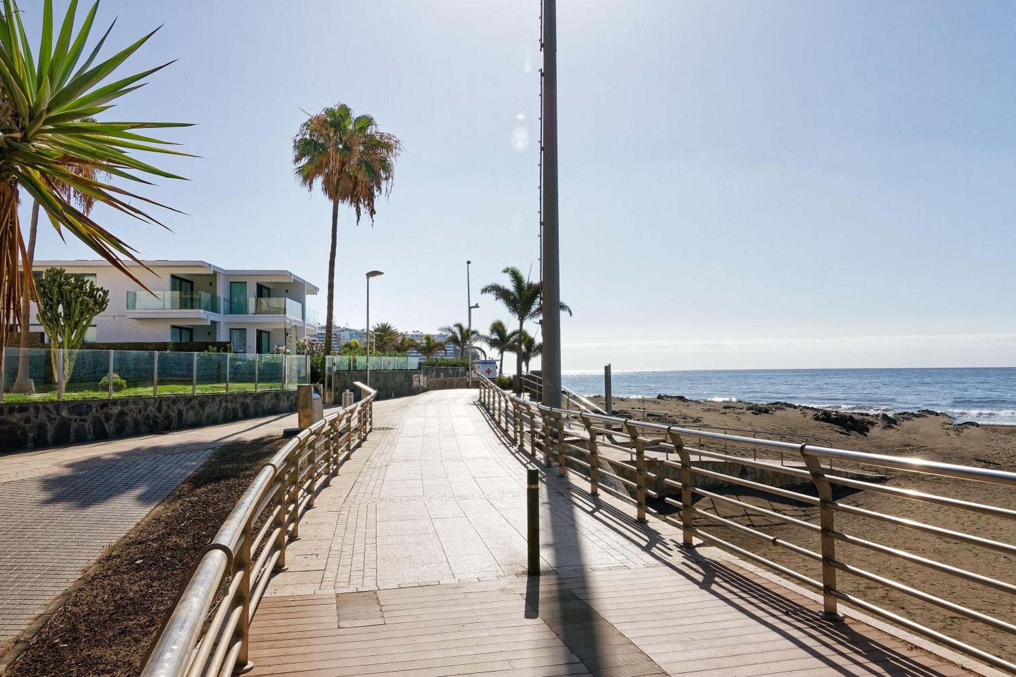 Amapola Coast - Recien Reformado, Frente A La Playa Lägenhet San Agustín Exteriör bild